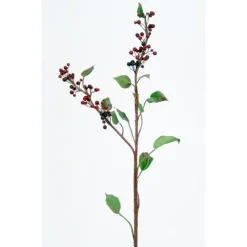 34" Berry Spray in Burgundy (Sold in Multiples of 12)