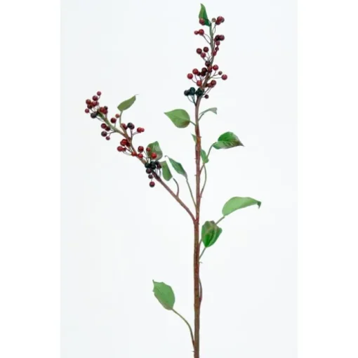 34" Berry Spray in Burgundy (Sold in Multiples of 12)