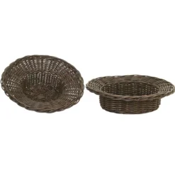 Brown Willow Basket (Set of 2)