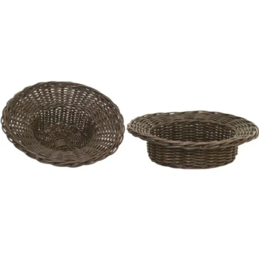 Brown Willow Basket (Set of 2)