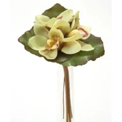 7" Cymbidium Bouquet in Light Green