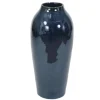 Dark Navy Blue Floor Vase