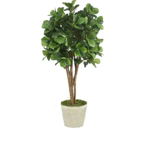 8' Fiddle Leaf Fig Tree in Foam Mold