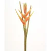 43.5"Heliconia Stem Dark Orange  (Sold in Multiples of 4)