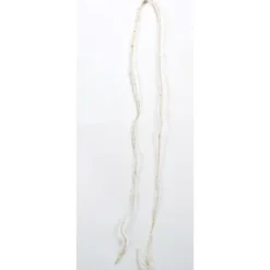6' Ice Garland in White  (Set of 12)
