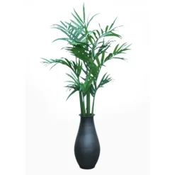 Kentia Palm Tree in Gunmetal Vase