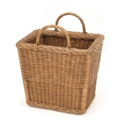 Large Rectangular Floor Basket with Handles