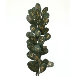 31" Laurel Leaves in Green with Gold