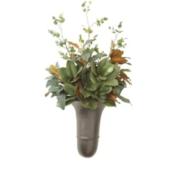 Magnolia Foliage in Wall Vase
