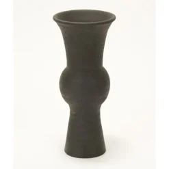 Matte Black Shanghai Vase