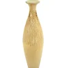 Milano Vase in Almond and Brown