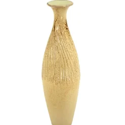 Milano Vase in Almond and Brown