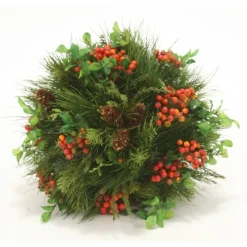 Mixed Pine Ball with Berries