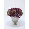 Purple Hydrangeas in Embrace Vase