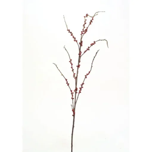 56.6" Red Berry Branch Red  (Sold in Multiples of 24)