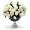 Roses in Crystal Compote