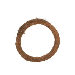 ROUND CHRISTMAS DRIED MOSS WREATH