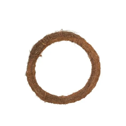 ROUND CHRISTMAS DRIED MOSS WREATH