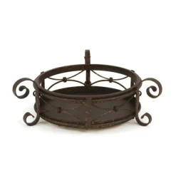 Round Wrought Iron Tray