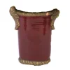 Scrolled Acanthus Talloval Planter Brick Red
