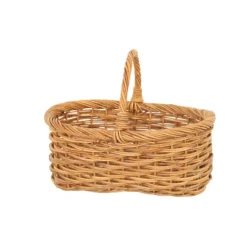 Small Woven Basket with Handle