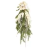 Soft Pine Swag Decorated With Silver And Gold