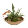 Waterlook® Exotic Garden with Orchids, Moss and Lichen Balls in Bowl