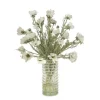 White Cosmos in Ribbed Cylinder