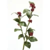 Wisley Pearl Spray in Burgundy Plum