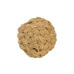 5" Woven Rope Decorative Ball (Set of 4)